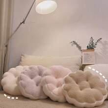 Cute Macaron Color Cushion Pillow Sofa Bed Sleeping Office Chair Cushion Soft Thick Bay Window Tatami Living Room Floor Mat - Pink - View 7