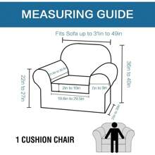 H.VERSAILTEX Real Velvet Plush 3 Piece Stretch Sofa Covers Couch Covers For 2 Cushion Couch Sofa Slipcovers Width Up To 90 Inch Feature Thick Soft Stay In Place (Large Sofa, Grey) - Đen tuyền - Xem 2