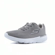 Skechers Zapatillas técnicas de running para mujer GO RUN 400, zapatillas deportivas con amortiguación ligera para fitness de verano - Gris - Ver 2