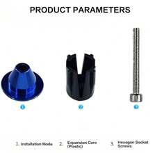 Tapones, tapas y mangas de aleación de aluminio MOTSUV para bicicleta de montaña, bicicleta de carretera y bicicleta plegable