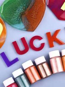 1pc Epoxy Resin Dye Mica Powder Powdered Pigments Set Resin Mica Pearlescent Resin Pearl Natural Micas Colorants Resin - Pearlescent Powder - View 9