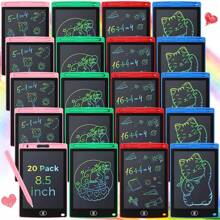 20 Pack LCD Writing Board For Kids, Doodle Board Reusable Board Screen Drawing Pad Erasable Painting Pads Educational Toy For 3-8 Years - 彩色 - 查看 1