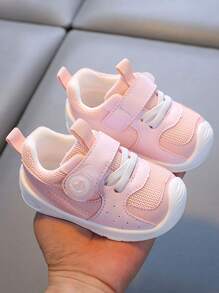 Zapatillas deportivas lindas y elegantes para bebé, con Top impermeable y suela blanda antideslizante, aptas para niños y niñas de 6 meses a 3 años, para usar tanto en interiores como en exteriores en cualquier época del año, con cierre de y banda elástica, fáciles de poner y quitar