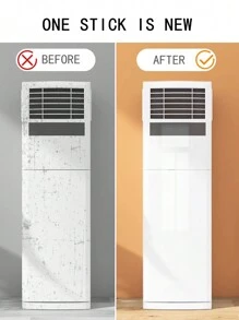 1 Roll 15.74*118.11in Imitation Marble Air Conditioner Sticker Renovation Sticker Vertical Hanging Cabinet Shell Cover Ugly Beautify Old Air Conditioner Refrigerator Cabinet Door Color Change Sticker Waterproof Moisture-Proof Self-Adhesive Sticker, Oil-Proof, Easy To Clean Kitchen Cabinet Countertop Backsplash Contact Paper Gifts Birthday Graduation Room Decor Home Decor Wall Decor Bathroom Decor Bedroom Decor Room Decoration Stuff Living Room Decor House Decor Home Decor Living Room Wall Paper Stickers Wallpaper Wall Stickers Wall Sticker