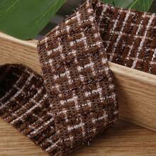 Handmade Woven Striped Plush Grosgrain Ribbon, DIY Bow Hair Accessories, Decor, Gifts - Multicolor - View 17