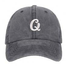 26 个英文字母 A-Z 棒球帽 男士 女士 中性 棒球帽 可调节帽子