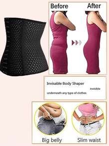 1 件透气女士运动束腰带，网眼面板可调节腰部束带，适合办公室坐着、腹部压缩、腰部塑形锻炼腰带，适合锻炼、家庭运动和散步