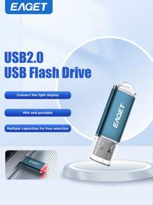 Clés USB 64 Go, clés USB 32 Go/16 Go/8 Go/4 Go, clé USB 2.0 pour photo et vidéo, clé USB avec lumière LED pour Android Micro/PC, cadeau d'affaires