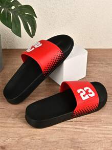 Lightweight & Breathable Open Toe Men Sandals, Women Plus Size, Outdoor Beach Slippers, Indoor Outdoor Dual-Use, Red, Black, White, Spring/Summer