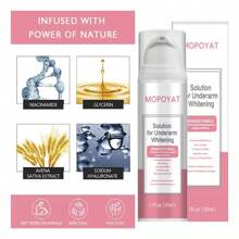 Crema Para Aclarar Las Axilas Piel Blanquear Hidratante Para - Blanco - Ver 5