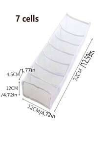 1 hộp đựng đồ ngăn kéo lớn màu trắng có 6 ngăn đựng đồ lót, tất và áo ngực, đồ trang trí tách biệt, đồ trang trí mùa thu, đồ trang trí lễ hội, đồ trang trí phòng, đồ trang trí nhà, đồ trang trí mùa thu, đồ trang trí phòng ngủ - trắng - Xem 12