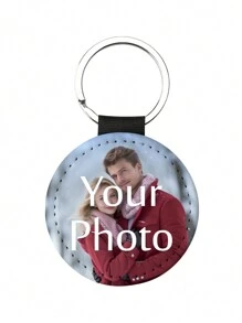 Custom Double-Sided Photo Heat Transfer Keychain, Photo Printing Personalized Pattern Logo Pendant, Valentine's Day Gifts, Gifts For Parents And Friends, Party Souvenirs, Printed Logo As Promotional Materials, Beautiful Bag Pendant, Key Chain Decoration Pendant, Anniversary Gift, Father's Day And Mother's Day Gift Valentines,Colorful,Cute,Adorable,Funny,Kawaii,Y2K,Stylish,Unisex,Casual,Custom,Personalized,Unique,Customized,Ideal Gifts For Him,Ideal Gifts For Her,Her,Boyfriend,Girlfriend,Family,Friends,School Supplies,Back To School,For Office,For School,For Classroom,For Teacher Gifts,For University,For Colleague,For Dorm Rooms,For Teacher,For Boys And Girls,For Teenagers,Junior High School Students,Middle School Students,High School Senior High School Students,College Students,University Students,Freshman,Sophomore,Underclassmen,Delicate Romance, Utilitarian Chic