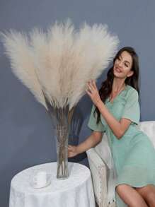 150/8/5/3/1 peça 55cm/97cm Grama de Pampa Falsa, Decoração de Quarto Doméstico, Decoração Boêmia Plumosa Falsa, Plantas Falsas Flores, para Vaso de Chão Decoração de Casa, Decorações de Casamento Decorações de Feriado Decorações de Festa de Aniversário Presentes Formatura, Decoração de Outono
