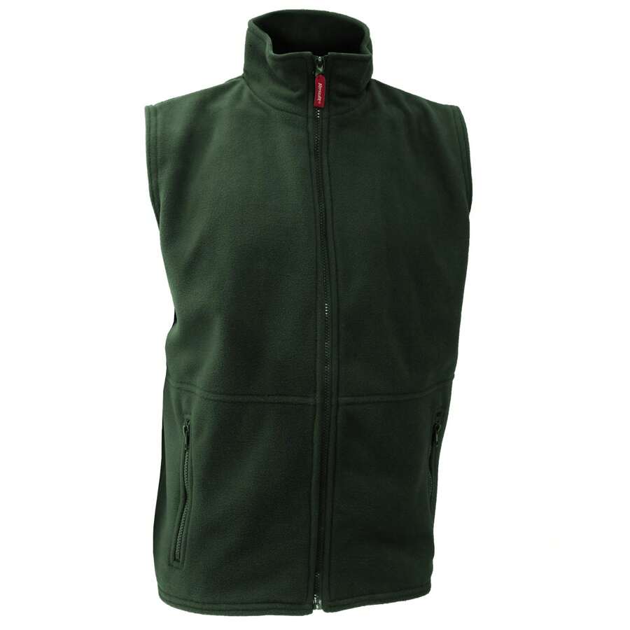 Result Mens Active Anti Pilling Fleece Bodywarmer Jacket (Forest Green) - 100% Polyester - Dark Green - View 1