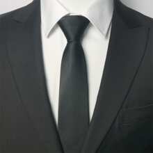 Cravatta formale da uomo con zip, cravatta senza nodo per uomo con stile rilassato, cravatta pre-annodata di stile college per matrimoni, cravatta da lavoro adatta per colloqui