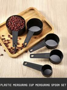 Baking Tool Measuring Cup And Spoon Set With Scale, Egg White Separator, Measuring Cup And Spoon - Multicolor - View 2