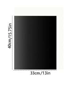 1/2 件 40 * 33cm/40 * 50 不粘烤箱衬垫，适用于电烤箱底部，加厚重型烤箱衬垫，适用于烤箱底部，可重复使用烤箱垫，适用于电燃气烤炉的烤箱衬垫，不含 BPA 和 PFOA，派对礼品，烧烤配件，山毛榉度假必备品（下订单前请确认尺寸。）