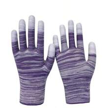 园艺手套，印花女士手套，防滑透气，适合大多数女性用于室内/室外园艺和家务 - 12pcs隨機顏色 - 查看 5