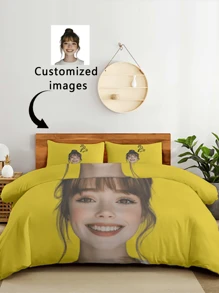 Set di biancheria da letto personalizzato, federa personalizzata, piumino personalizzato, set di biancheria da letto personalizzato, set di federe personalizzato, crea la tua biancheria da letto