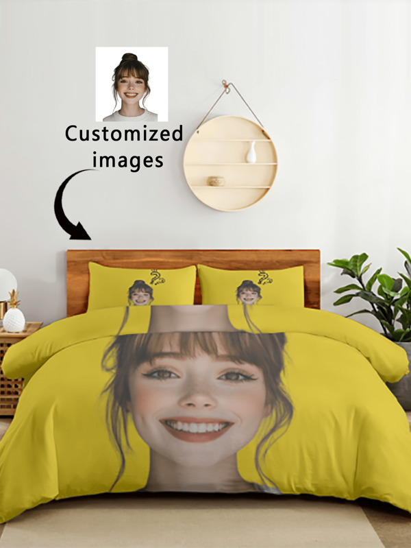 Set di biancheria da letto personalizzato, federa personalizzata, piumino personalizzato, set di biancheria da letto personalizzato, set di federe personalizzato, crea la tua biancheria da letto