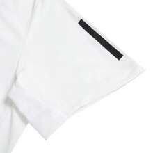 Adidas Áo thun Polo nam, Đồ tập thể dục thể thao thường ngày, Áo thun cổ Polo thoáng khí thời trang IS2295 - trắng - Xem 5