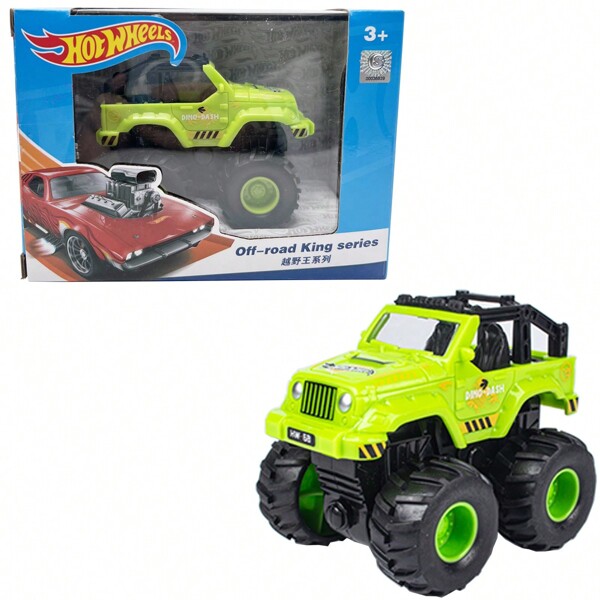 Hot Wheels Monster Trucks, 1 Spielzeug-LKW im Maßstab 1:64, Fahrzeugspielzeug für Kinder & Sammler (Styles können variieren)