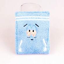 Cartera de moda de anime bordada de tela de toalla, tarjetero de identificación personalizado de diseñador - 3329 - Ver 6