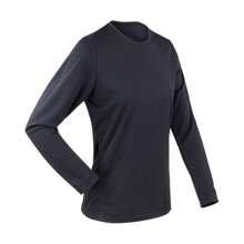 Spiro Womens/Ladies Performance TShirt (Black) - 160gsm 100% Polyester - Black - View 1