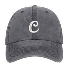 26 个英文字母 A-Z 棒球帽 男士 女士 中性 棒球帽 可调节帽子