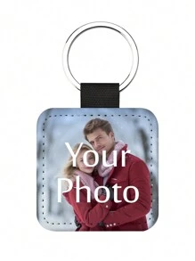 Custom Double-Sided Photo Heat Transfer Keychain, Photo Printing Personalized Pattern Logo Pendant, Valentine's Day Gifts, Gifts For Parents And Friends, Party Souvenirs, Printed Logo As Promotional Materials, Beautiful Bag Pendant, Key Chain Decoration Pendant, Anniversary Gift, Father's Day And Mother's Day Gift Valentines,Colorful,Cute,Adorable,Funny,Kawaii,Y2K,Stylish,Unisex,Casual,Custom,Personalized,Unique,Customized,Ideal Gifts For Him,Ideal Gifts For Her,Her,Boyfriend,Girlfriend,Family,Friends,School Supplies,Back To School,For Office,For School,For Classroom,For Teacher Gifts,For University,For Colleague,For Dorm Rooms,For Teacher,For Boys And Girls,For Teenagers,Junior High School Students,Middle School Students,High School Senior High School Students,College Students,University Students,Freshman,Sophomore,Underclassmen,Delicate Romance, Utilitarian Chic