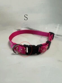 1 Stück Haustier Pfotendruck & Knochen Design leuchtendes Halsband, geeignet für Katzen und Hunde, für den Innen- und Außenbereich, ideal für Sommerreisen und Nachtspaziergänge mit Haustieren