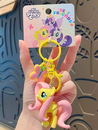 1pc  Twilight Sparkle, Rainbow Dash, Pinkie Pie, Fluttershy, Rarity Cartoon Character Ornament, Suitable As Party Decor, Everyday Carry, Gifts For Various Occasions, Backpack, Keychain, Bag, Coin Purse Decoration Party Favors Wedding Gifts Birthday Gifts Graduation School Decor School Surprise Dormitory Decor Back To School Home Decor Room Decor School Supplies