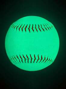 9inch/7.2cm Glowing Baseball, PVC Luminous Baseball Suitable For Day And Night Training