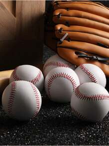 9inch/7.2cm Glowing Baseball, PVC Luminous Baseball Suitable For Day And Night Training