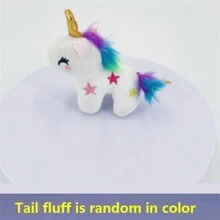 Jouet en peluche de chien licorne mignon - Matériel, convient aux petits chiens pour jouer