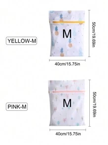 1 Pc/6pcs Thick Underwear Laundry Bag, Bra Washing Bag, Mesh Washing Bag, Clothes Washing Mesh Bag,Spring,Minimalist,Summer Tops - Pink - View 9