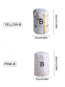 1 Pc/6pcs Thick Underwear Laundry Bag, Bra Washing Bag, Mesh Washing Bag, Clothes Washing Mesh Bag,Spring,Minimalist,Summer Tops - Pink - View 7