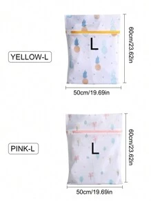 1 Pc/6pcs Thick Underwear Laundry Bag, Bra Washing Bag, Mesh Washing Bag, Clothes Washing Mesh Bag,Spring,Minimalist,Summer Tops - Pink - View 10