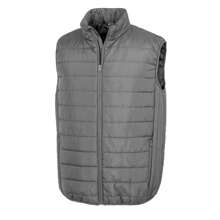 Result Mens Promo Padded Body Warmer (Grey) - Grey - View 1