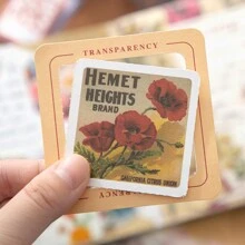 Natural Memory Warm Gift Box Stationery Set, Includes Ins Natural Plant & Flower Material Paper, Decorative Stickers, Tapes, High-Quality Notebook Gift Box - 1 Set - View 11