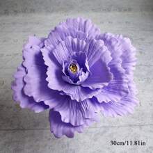 Flor de Peônia Artificial Grande, Decoração Realista de Flor Artificial Grande, Adereços para Casamento e Banquete, Artesanato DIY, Decoração de Sala de Estar, Decoração Interna e Externa