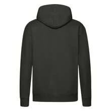 Fruit of the Loom Mens Premium Hoodie (Charcoal) - 280gsm 70% Ringspun Cotton/30% Polyester - 灰色 - 查看 2