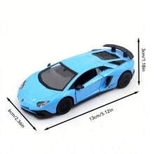 Makeda 1/36 Scale LP750-4 SV Alloy Diecast Car Model, Car Toy, Gift For Boys And Girls