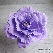 Flor de Peônia Artificial Grande, Decoração Realista de Flor Artificial Grande, Adereços para Casamento e Banquete, Artesanato DIY, Decoração de Sala de Estar, Decoração Interna e Externa