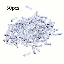 50Pcs Bike Inner Cable End Caps Alloy Road Mountain Bikes Brake Tips Shift Cable End Crimps - Multicolor - View 10