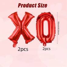 Arco de globos y guirnalda para el Día de San Valentín, decoración para fiestas y celebraciones - Rojo - Ver 7