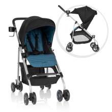 Reversi Lightweight Reversible Stroller (Altair Black), Unisex - Close Blue - View 10