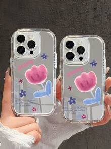Carcasas personalizadas para teléfono con foto: personaliza tu estilo compatible con las series compatible con iPhone 16, 15, 14, 13, 12, 11, 7/8 y X/XS - ¡Haz única cada deslizada! - Carcasa de teléfono con espejo - Multicolor - Ver 3
