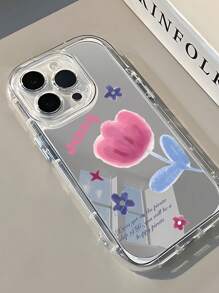 Carcasas personalizadas para teléfono con foto: personaliza tu estilo compatible con las series compatible con iPhone 16, 15, 14, 13, 12, 11, 7/8 y X/XS - ¡Haz única cada deslizada! - Carcasa de teléfono con espejo - Multicolor - Ver 4