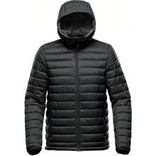 Stormtech Mens Stavanger Thermal Padded Jacket (Black/Graphite) - 40gsm 100% Nylon - Black - View 1